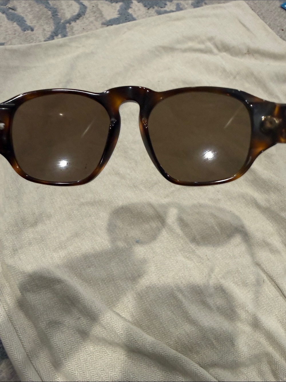 Chanel Tortoiseshell Round Sunglasses - Brown Lenses - Picture 3 of 6